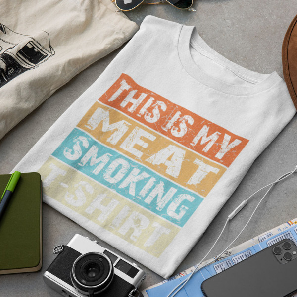 Marškinėliai "My Meat Smoking T-shirt" Marškinėliai "My Meat Smoking T-shirt"