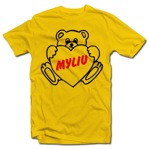 Marškinėliai "Myliu" Marškinėliai "Myliu"
