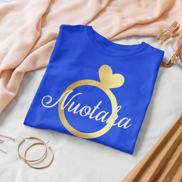 Moteriški marškinėliai "Nuotaka"