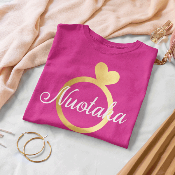 Moteriški marškinėliai "Nuotaka"
