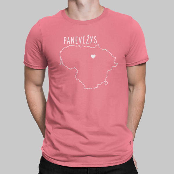 Marškinėliai "Panevėžys - širdis"