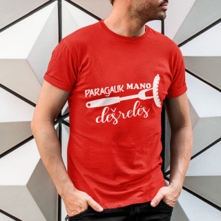 Marškinėliai "Paragauk mano dešrelės"