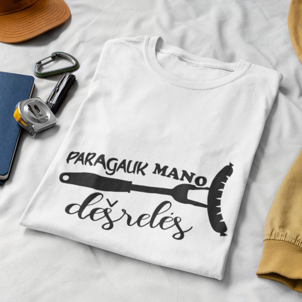 Marškinėliai "Paragauk mano dešrelės"