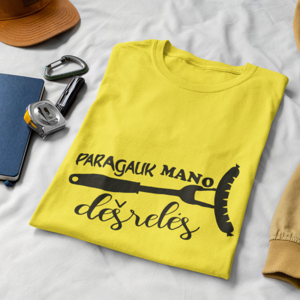 Marškinėliai "Paragauk mano dešrelės"