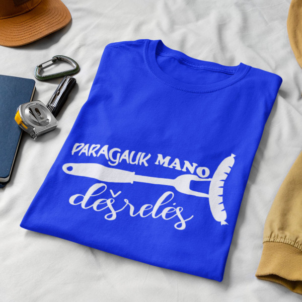 Marškinėliai "Paragauk mano dešrelės"