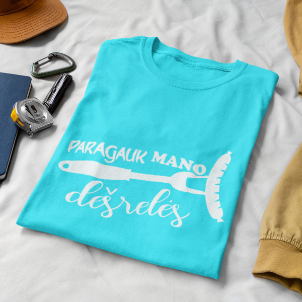 Marškinėliai "Paragauk mano dešrelės"