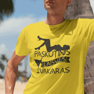 Marškinėliai "Paskutinis laisvės vakaras"