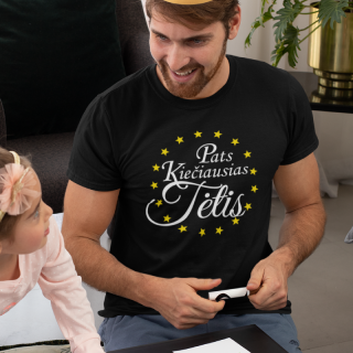 Marškinėliai "Pats Kiečiausias Tėtis"