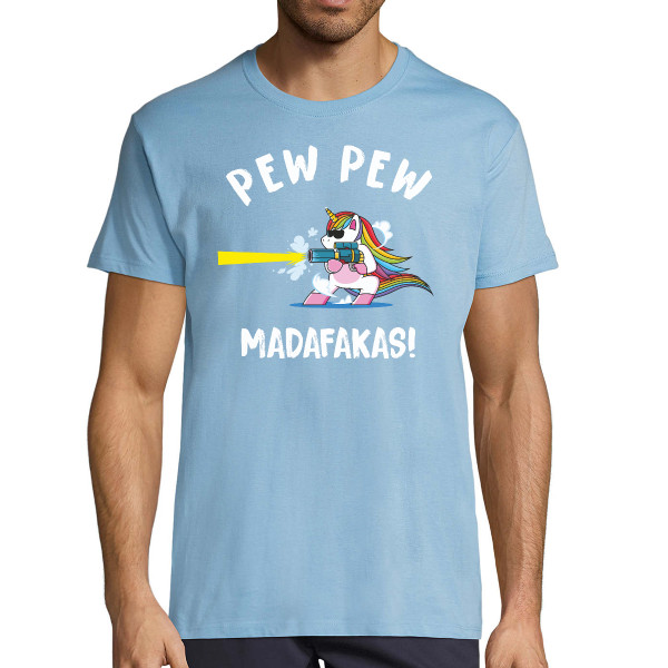 Marškinėliai "Pew Pew Vienaragis"
