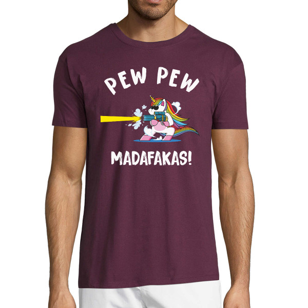 Marškinėliai "Pew Pew Vienaragis"