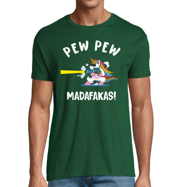 Marškinėliai "Pew Pew Vienaragis"
