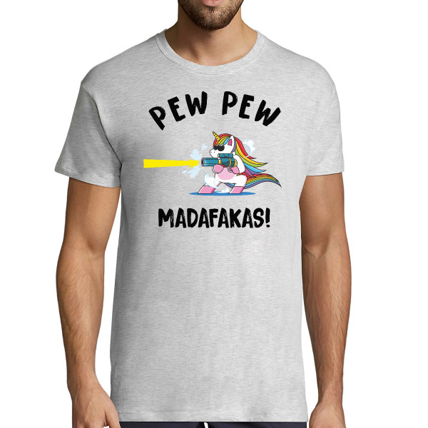 Marškinėliai "Pew Pew Vienaragis"
