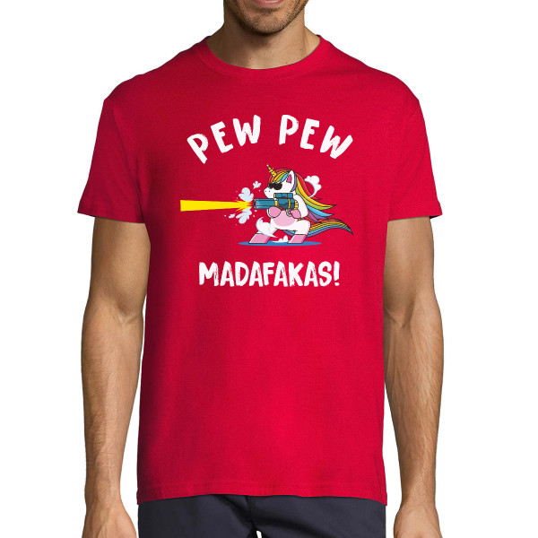 Marškinėliai "Pew Pew Vienaragis"