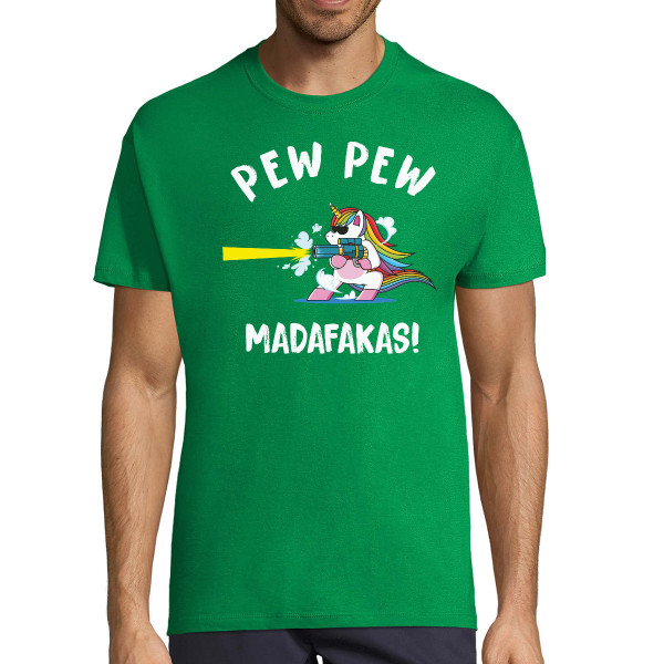 Marškinėliai "Pew Pew Vienaragis"