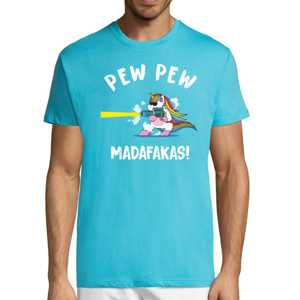 Marškinėliai "Pew Pew Vienaragis"