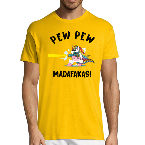 Marškinėliai "Pew Pew Vienaragis"