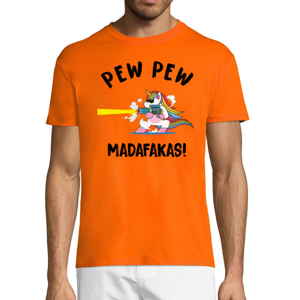 Marškinėliai "Pew Pew Vienaragis"