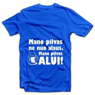 Marškinėliai "Pilvas alui"