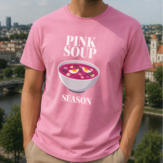 Marškinėliai "Pink soup season" Marškinėliai "Pink soup season"