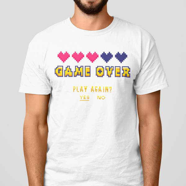 Marškinėliai "Play again"