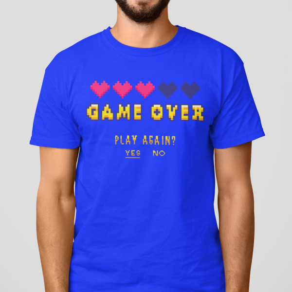 Marškinėliai "Play again"