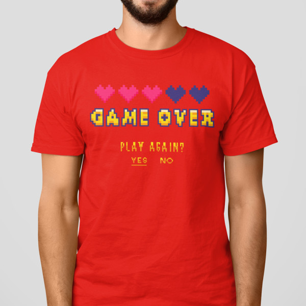 Marškinėliai "Play again"