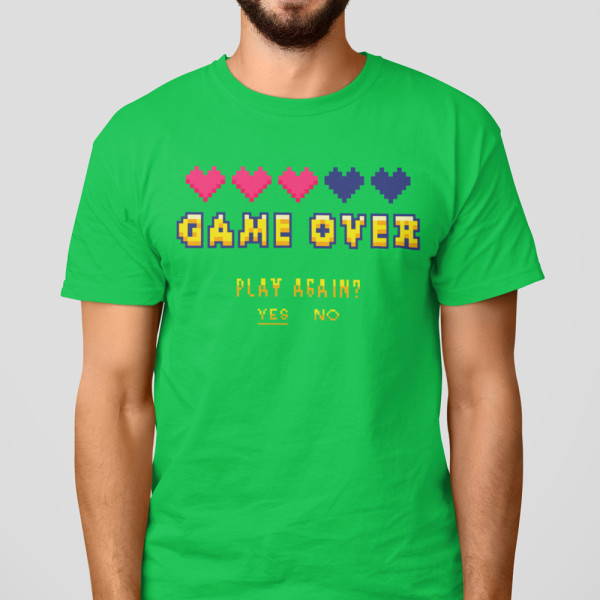 Marškinėliai "Play again"