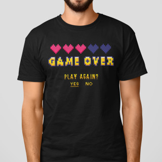 Marškinėliai "Play again"
