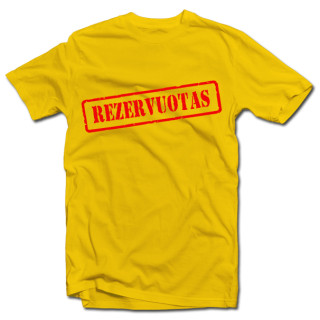 Marškinėliai "Rezervuotas"