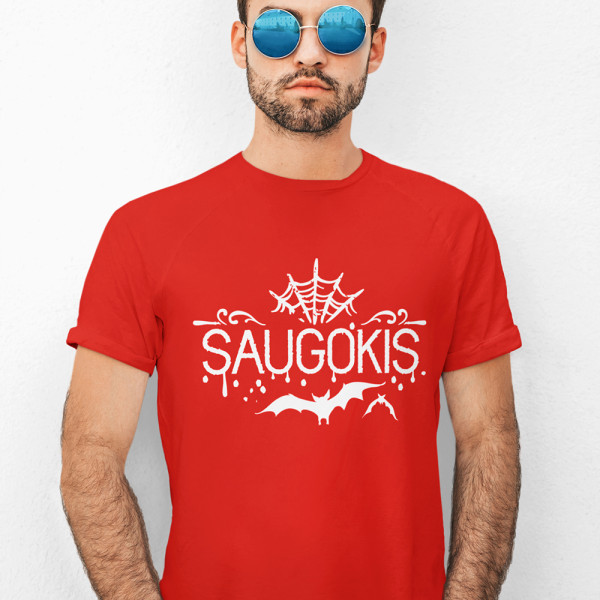Marškinėliai "Saugokis"