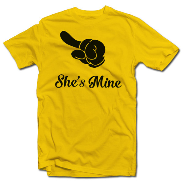 Marškinėliai "She's mine" Marškinėliai "She's mine"