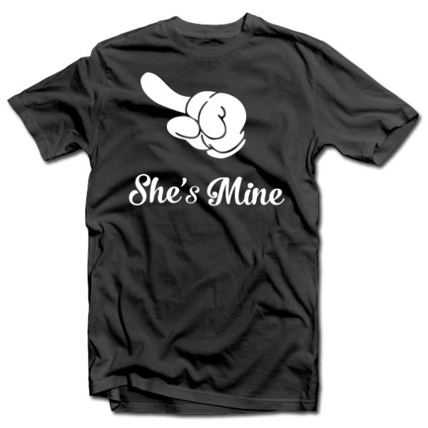 Marškinėliai "She's mine" Marškinėliai "She's mine"