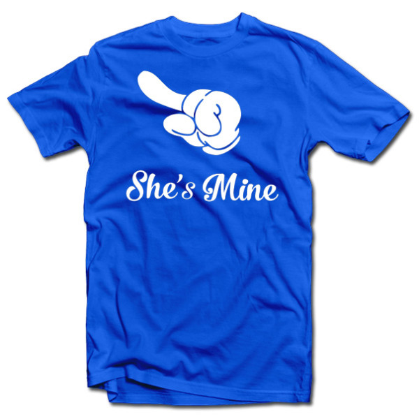 Marškinėliai "She's mine" Marškinėliai "She's mine"
