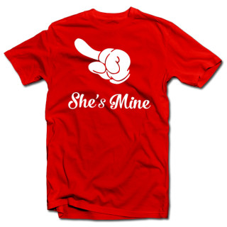 Marškinėliai "She's mine"