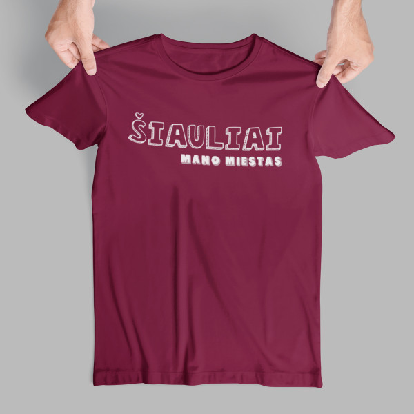Marškinėliai "Šiauliai - mano miestas"