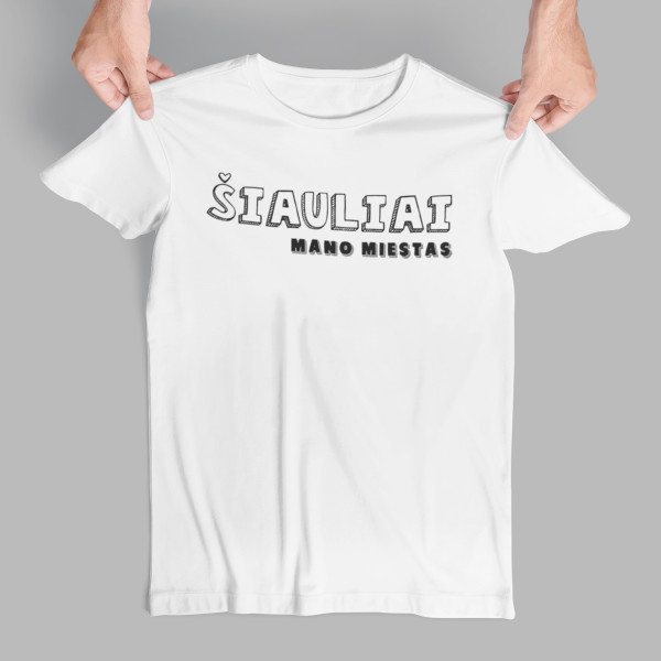 Marškinėliai "Šiauliai - mano miestas"