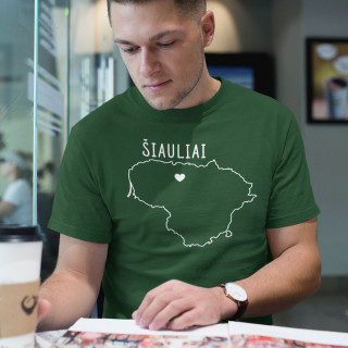 Marškinėliai "Šiauliai - širdis"