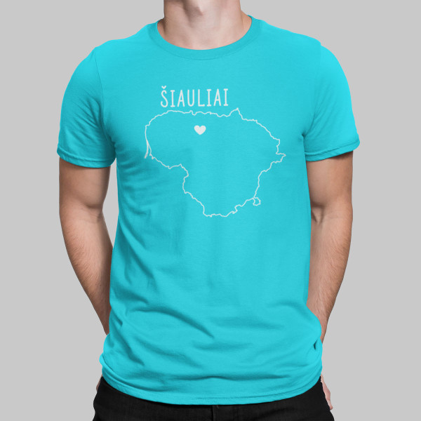 Marškinėliai "Šiauliai - širdis"