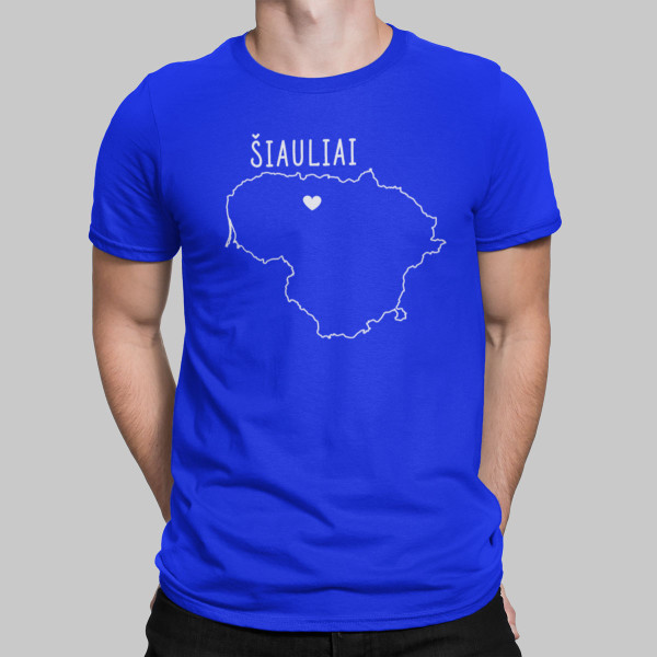 Marškinėliai "Šiauliai - širdis"