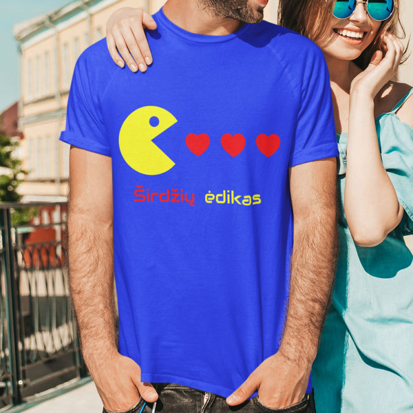 Marškinėliai "Širdžių ėdikas"