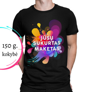Marškinėliai su Jūsų sukurtu dizainu