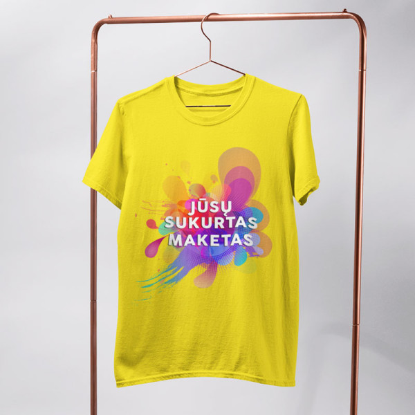 Marškinėliai su Jūsų sukurtu dizainu