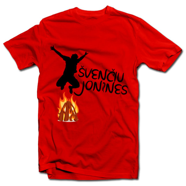 Marškinėliai "Švenčiu Jonines" Marškinėliai "Švenčiu Jonines"