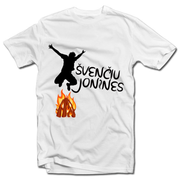 Marškinėliai "Švenčiu Jonines" Marškinėliai "Švenčiu Jonines"