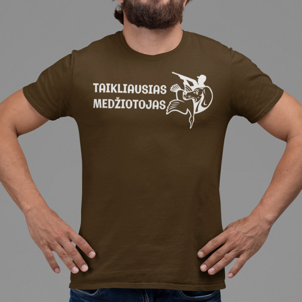 Marškinėliai "Taikliausias medžiotojas"