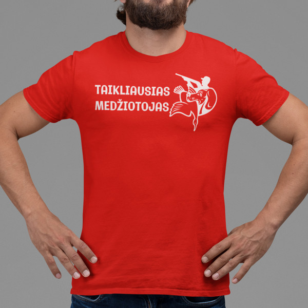 Marškinėliai "Taikliausias medžiotojas"