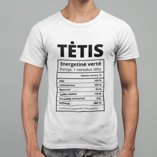 Marškinėliai "Tėčio sudėtis"