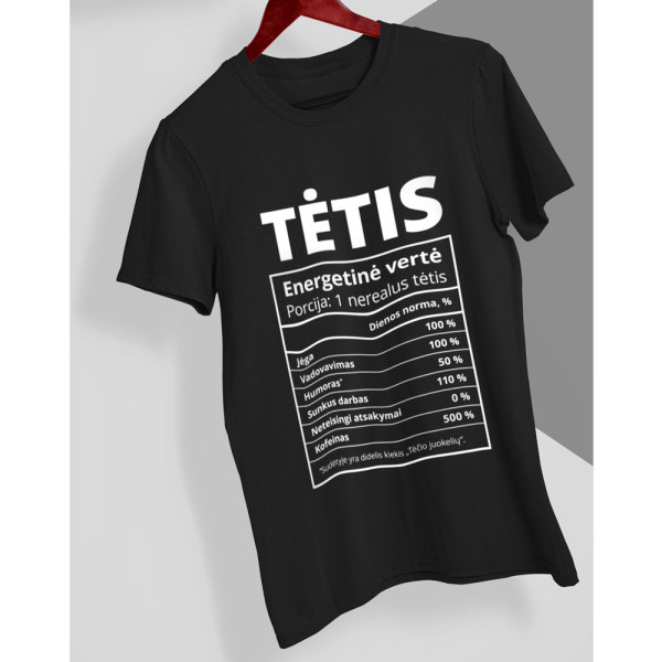 Marškinėliai "Tėčio sudėtis"