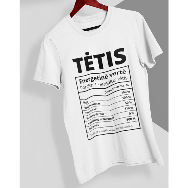 Marškinėliai "Tėčio sudėtis"