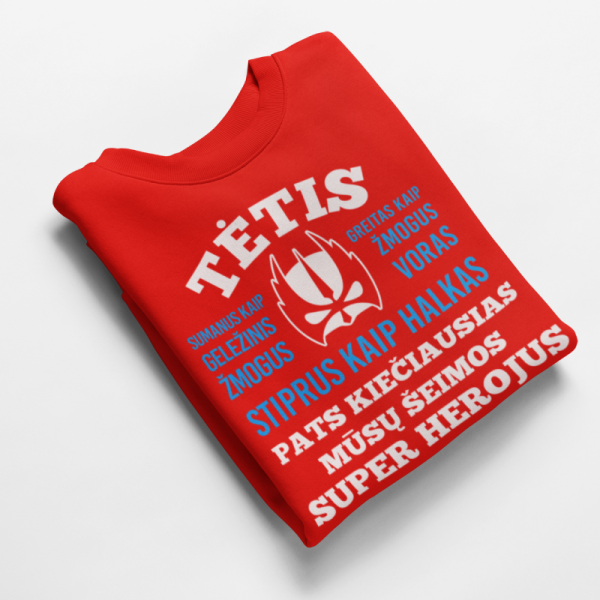 Marškinėliai "Šeimos super herojus" Marškinėliai "Šeimos super herojus"